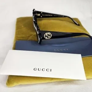 GUCCI SUNGLASSES GG0781S HOLLYWOOD FOREVER CRYSTAL CAT EYE ACETATE $1,200 Gucci | Accessories | Gucci Sunglasses Gg78s Hollywood  main image 3